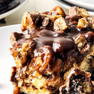 Snickers Cheesecake recipe