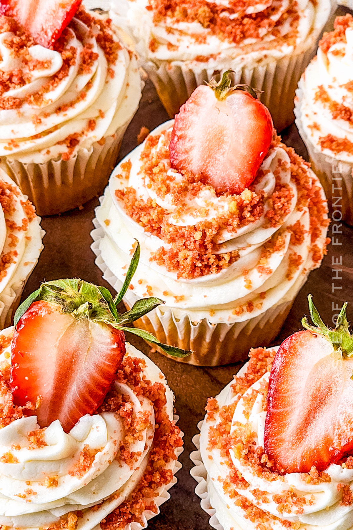 Strawberry Crunch Cupcake recipe