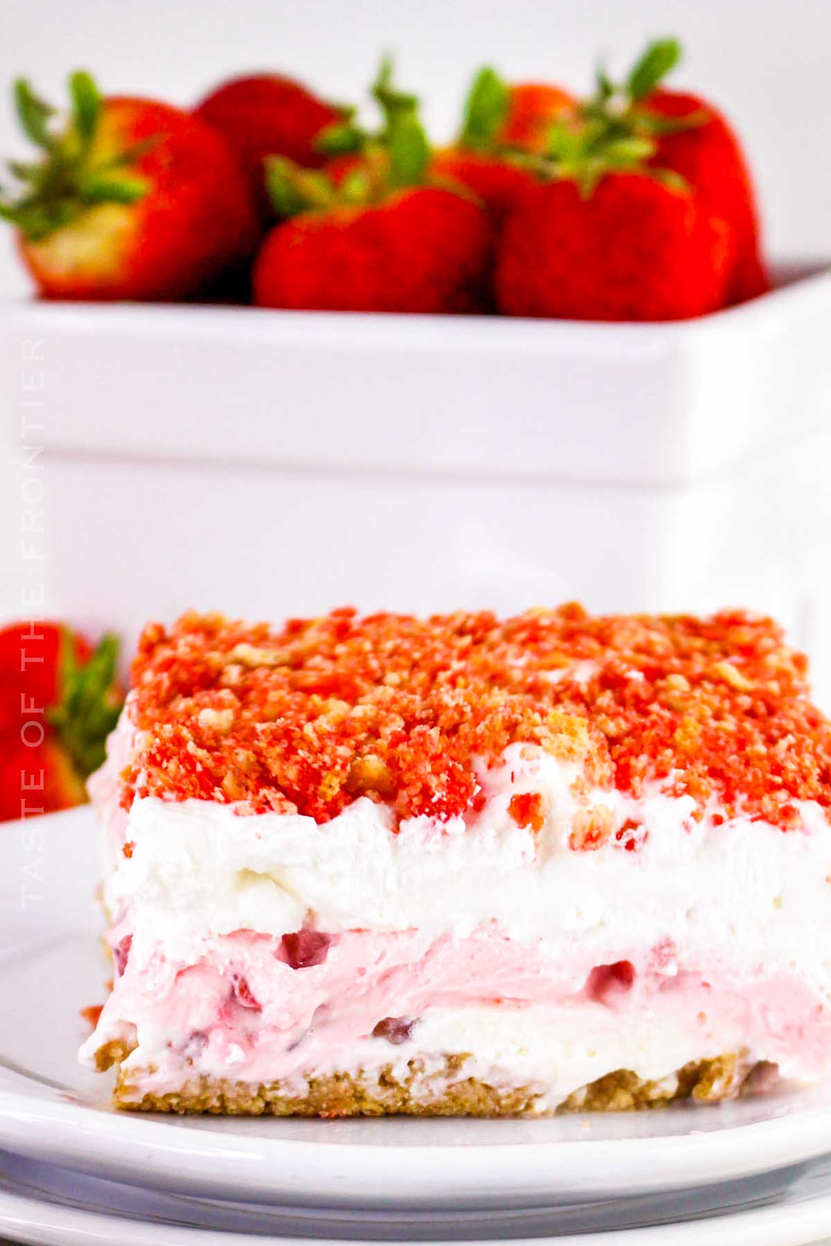 no bake Strawberry Delight