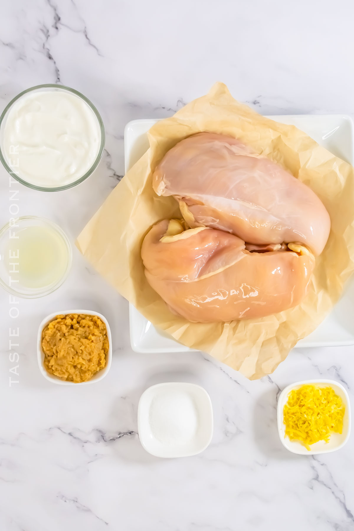 Yogurt Marinated Chicken ingredients