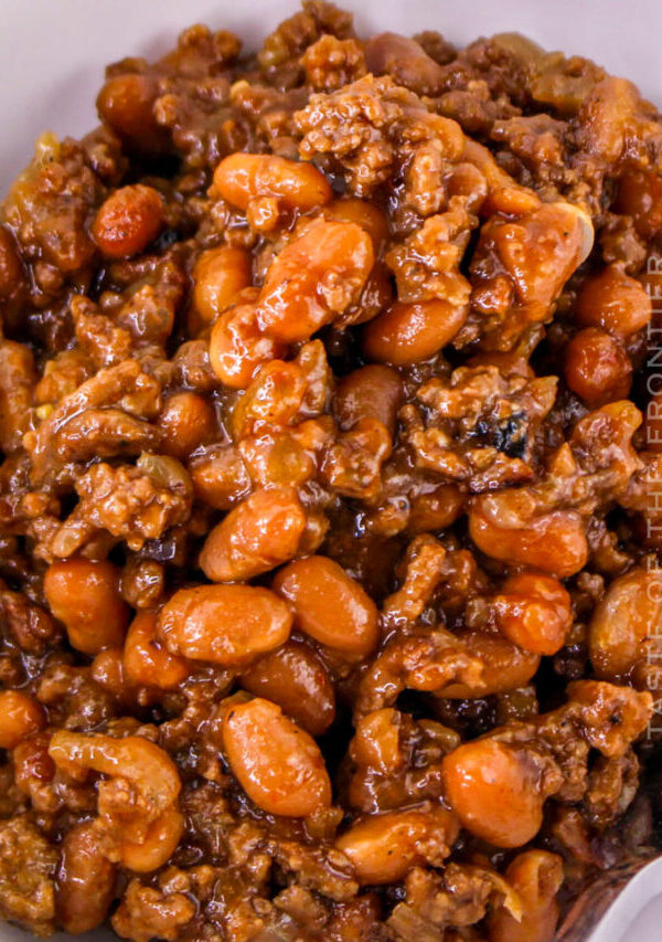 Baked Beans with Ground Beef recipe