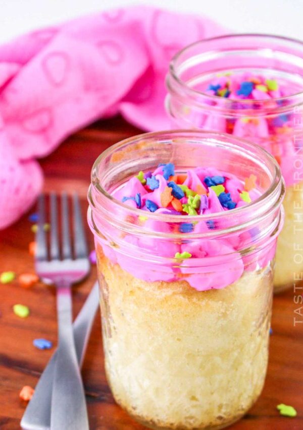 Cake in a Jar recipe