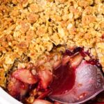 Apple Blackberry Crumble