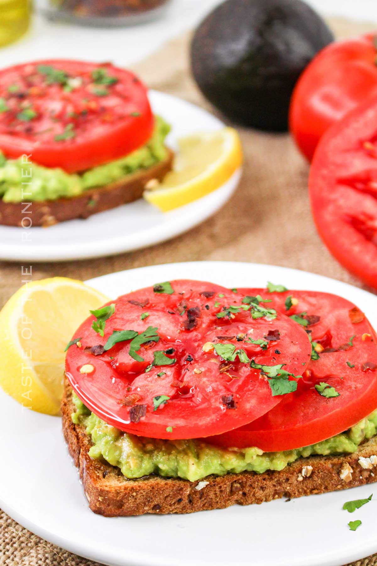 Avocado Toast with Tomato