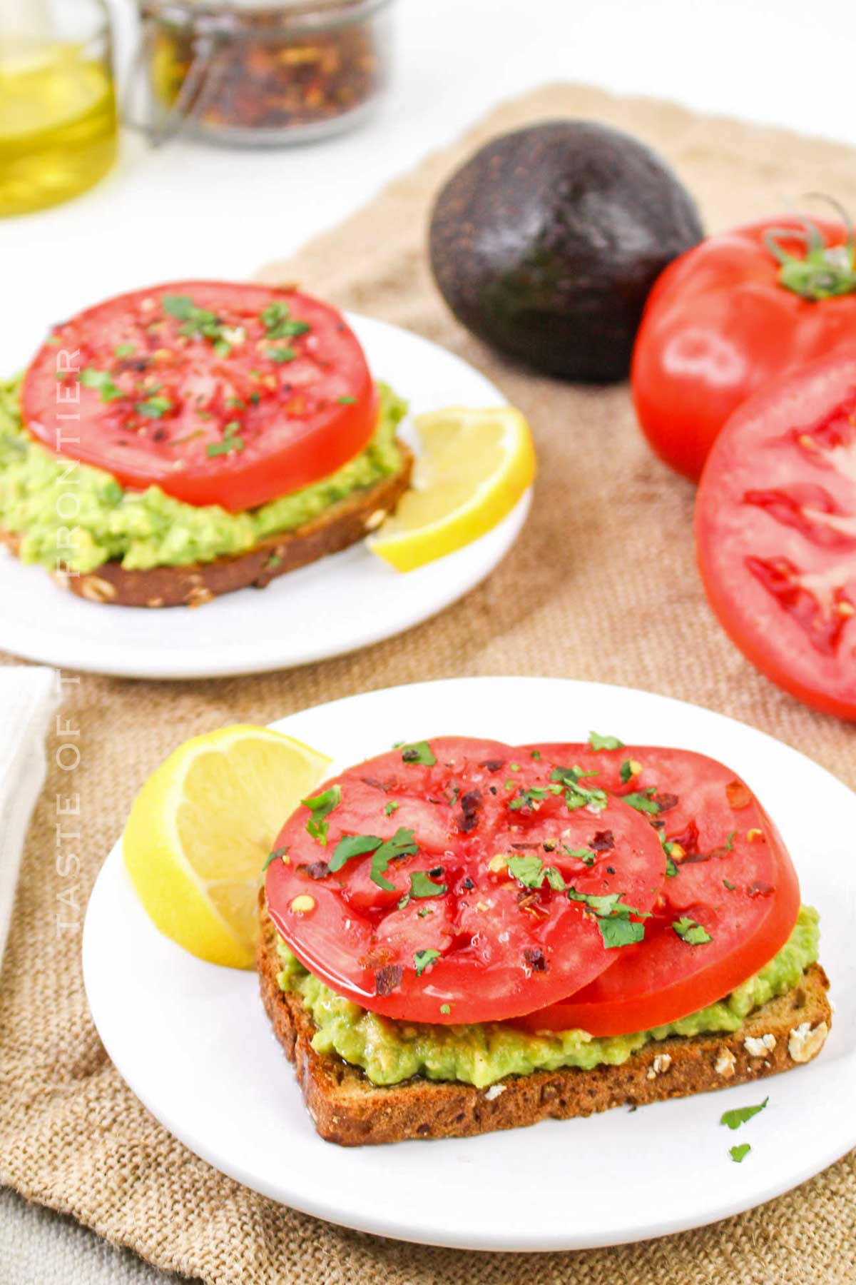 Avocado Toast with Tomato recipe