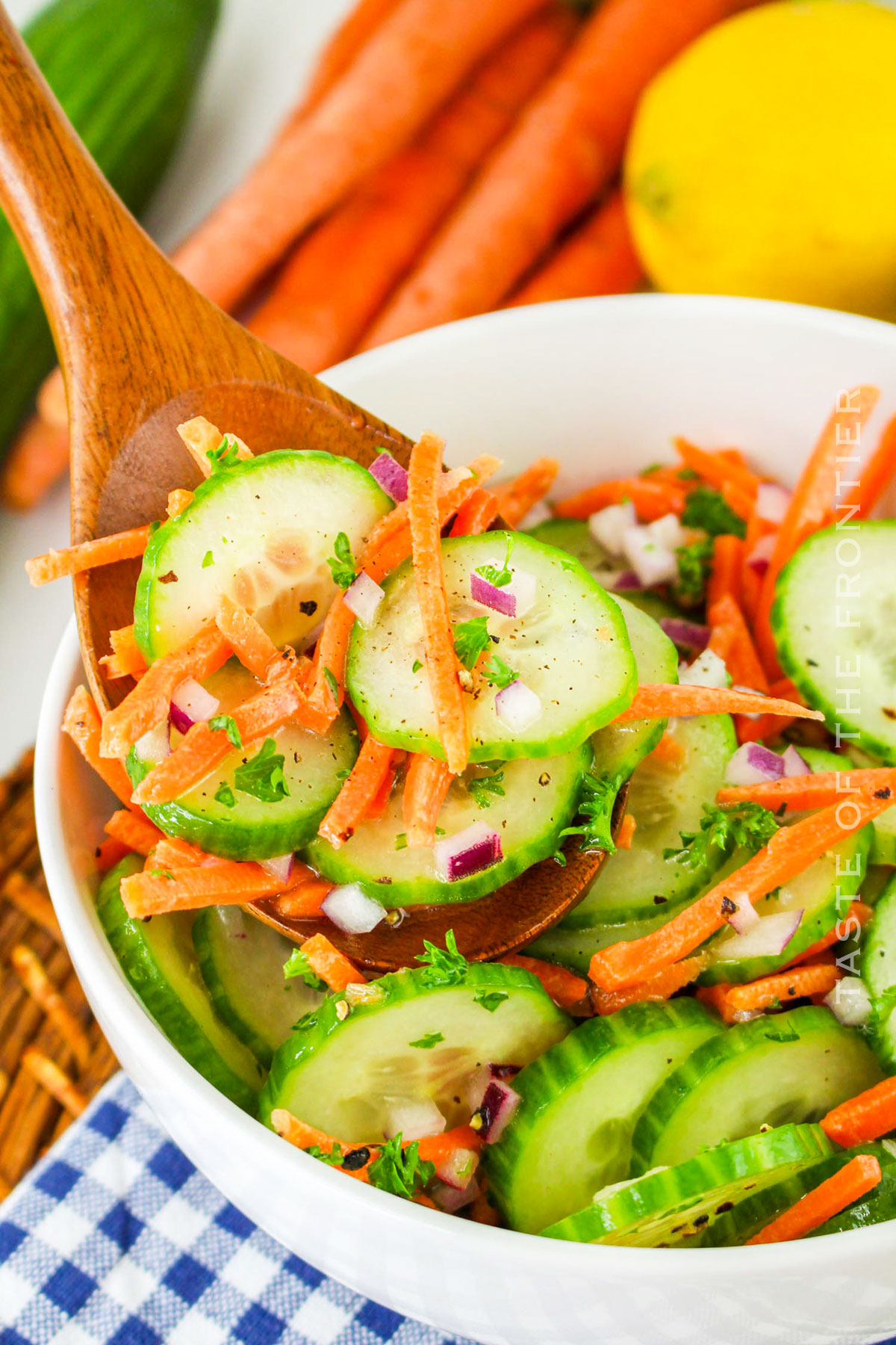 Carrot Cucumber Salad recipe