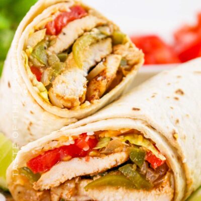 Chicken Fajita Wraps