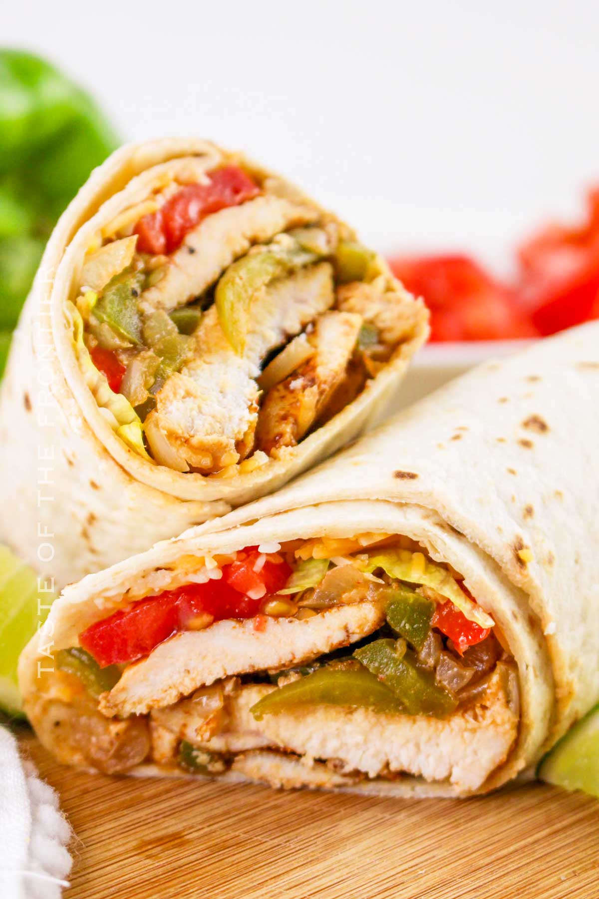 Chicken Fajita Wraps