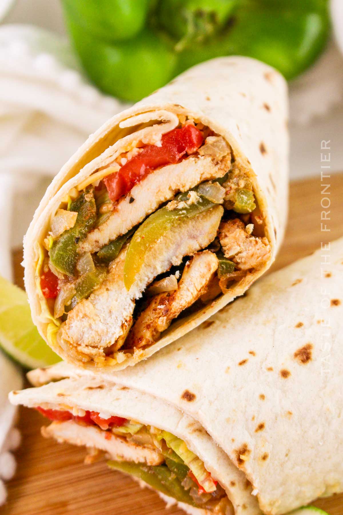 Chicken Fajita Wrap recipe