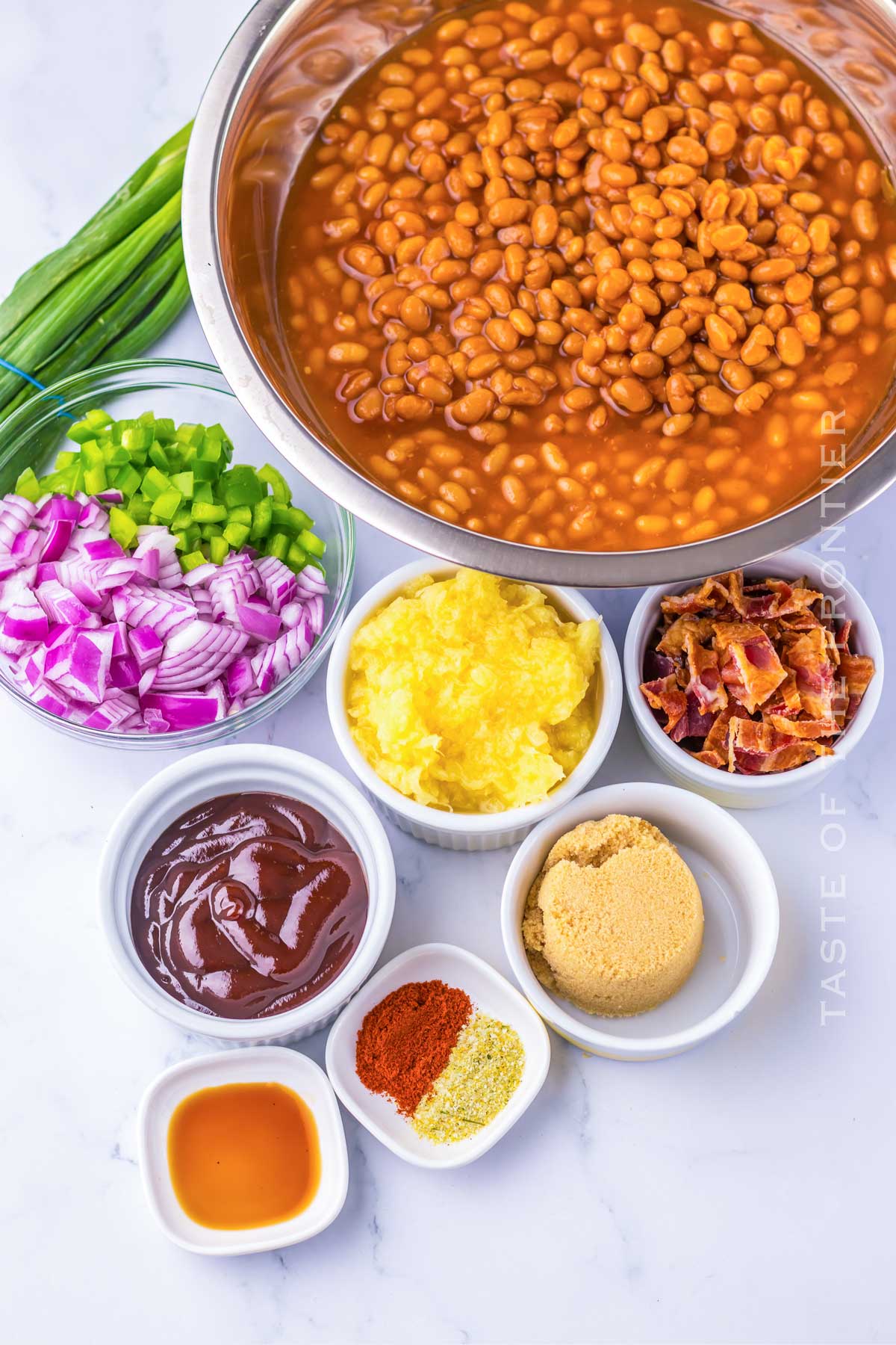 Hawaiian Baked Beans ingredients