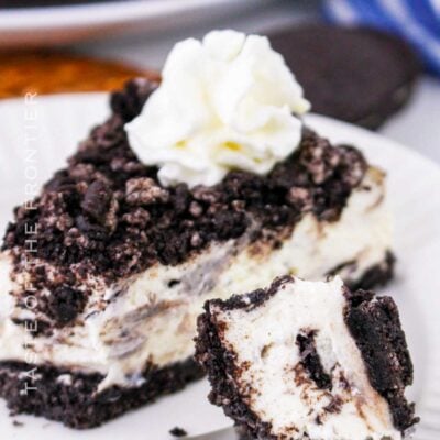 No Bake Oreo Cheesecake