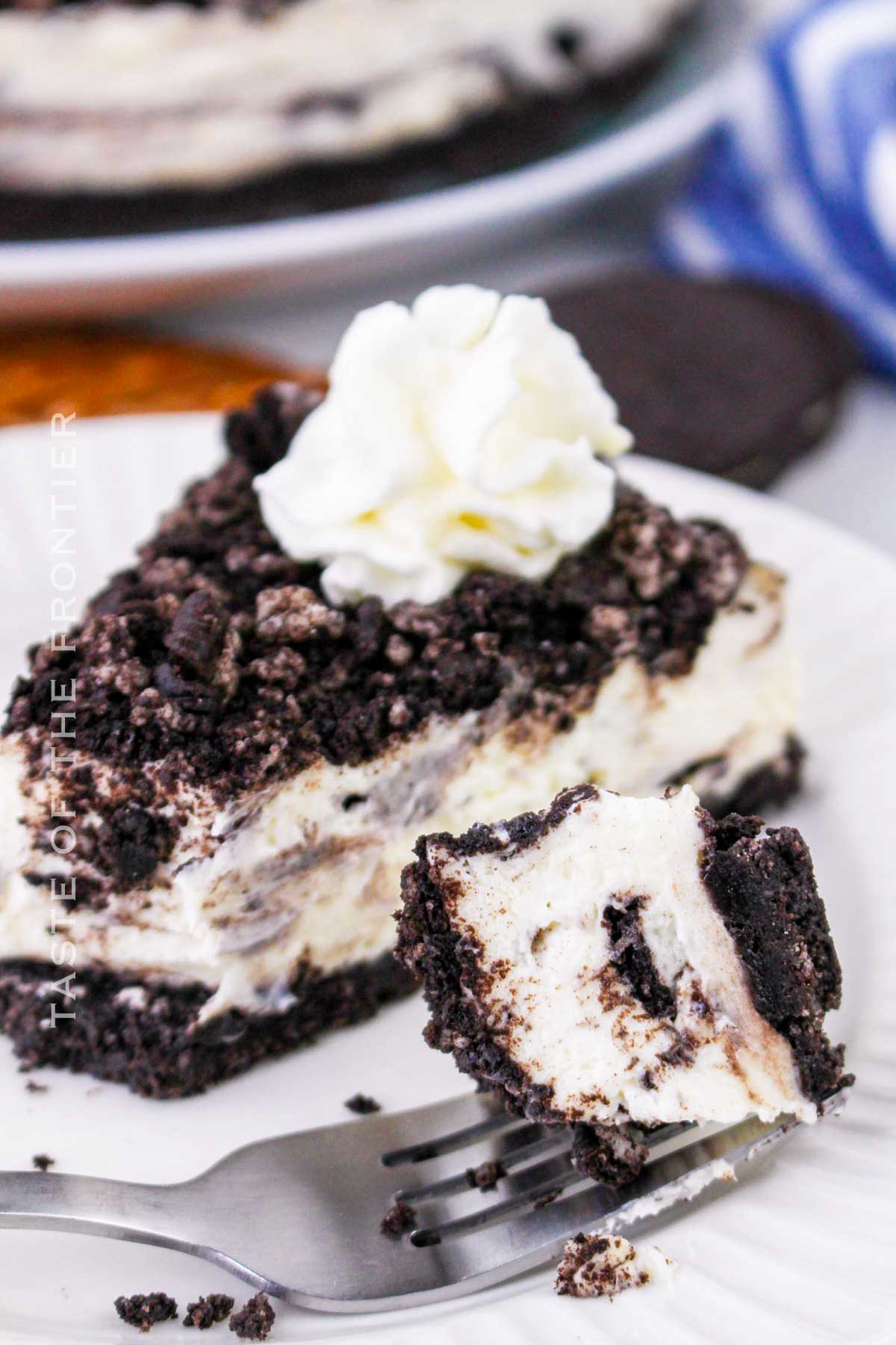 No Bake Oreo Cheesecake