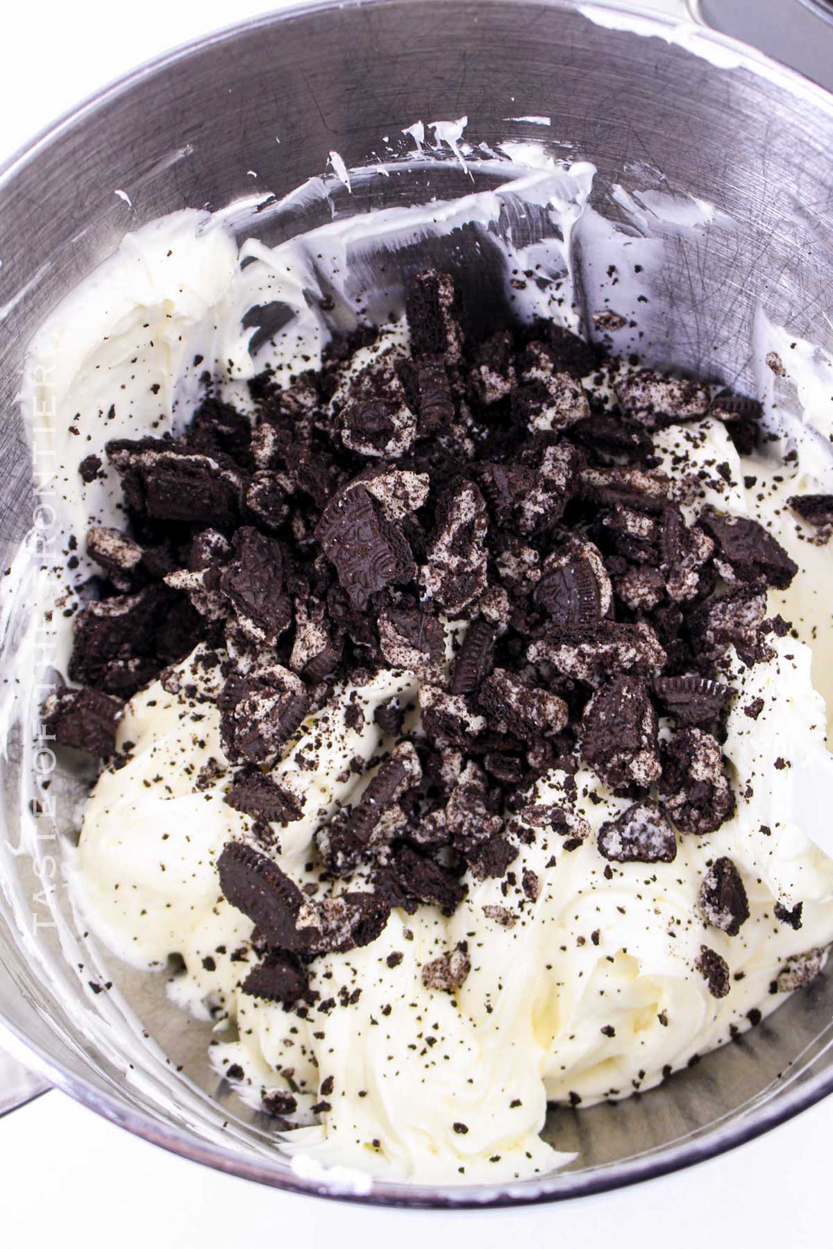 how to make No Bake Oreo Cheesecake