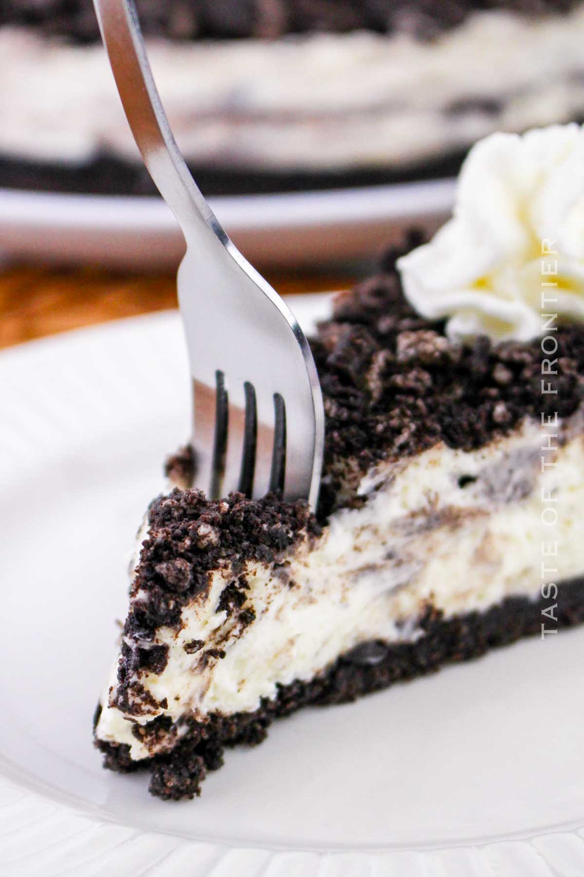 No Bake Oreo Cheesecake recipe