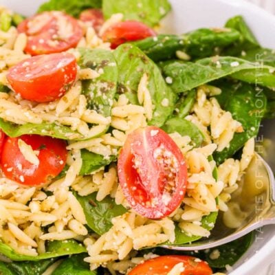 Pesto Orzo Salad