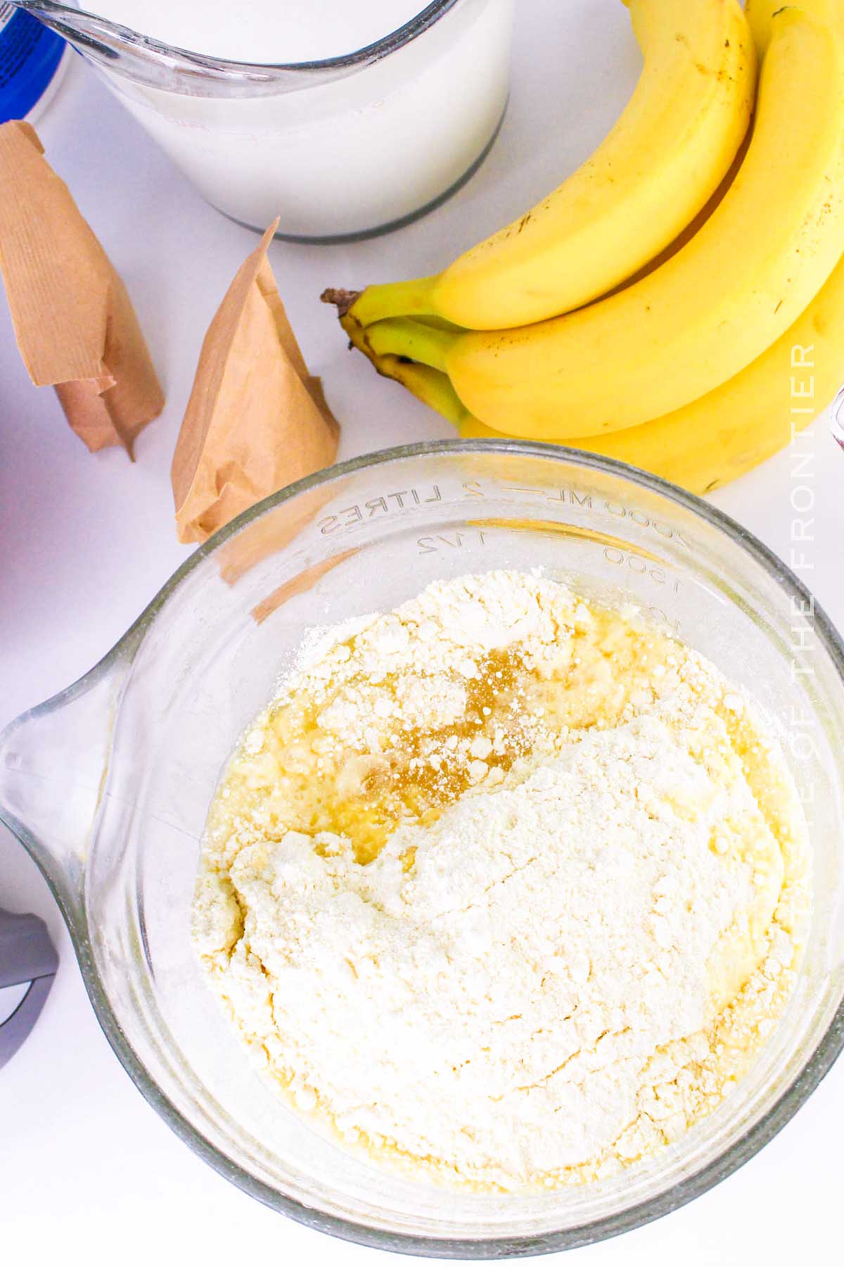 cake batter prep