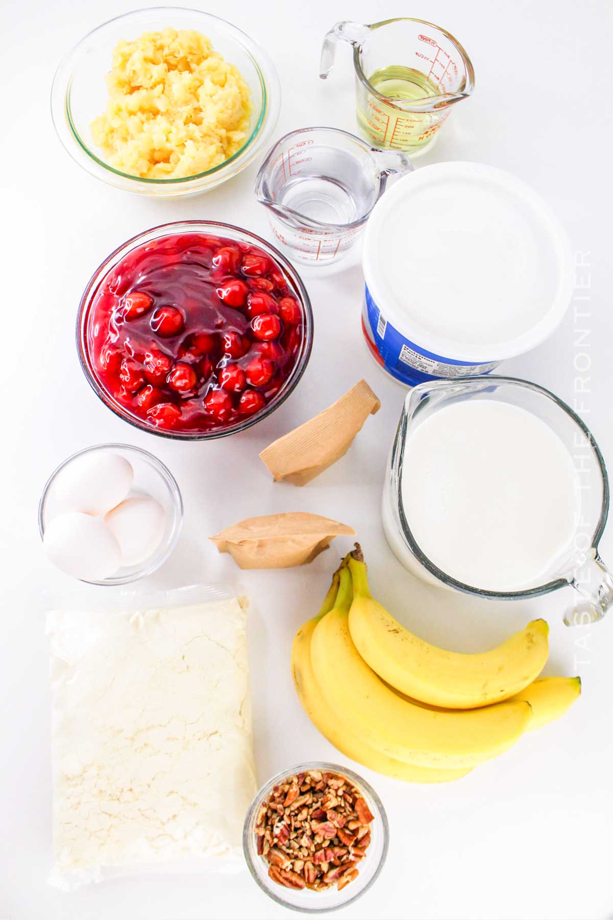 Punch Bowl Cake ingredients