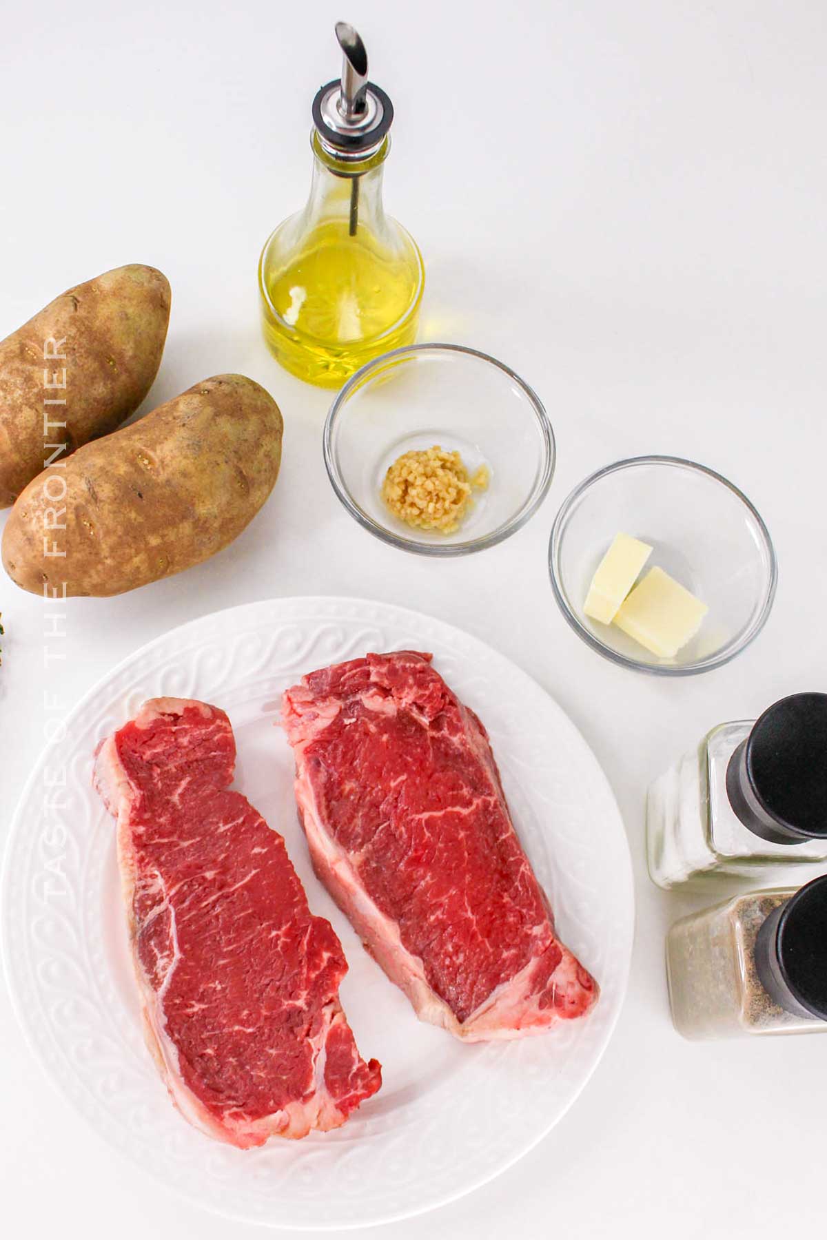 Steak Frites ingredients