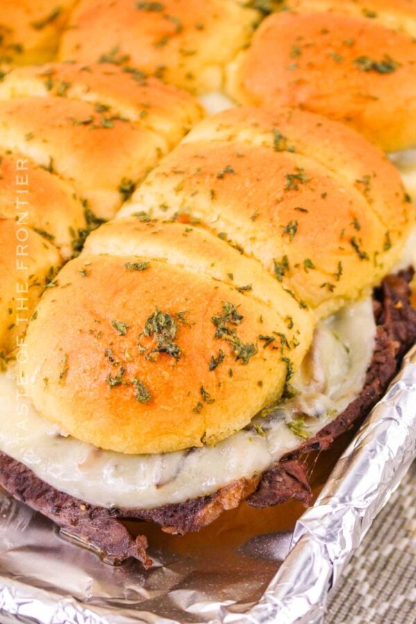 Steak and Cheese Sliders