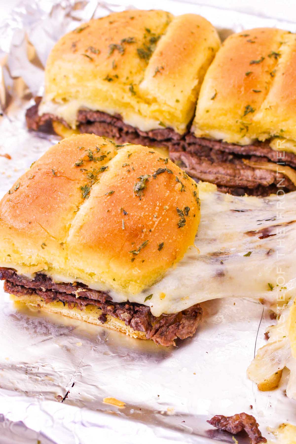 cheesy sliders