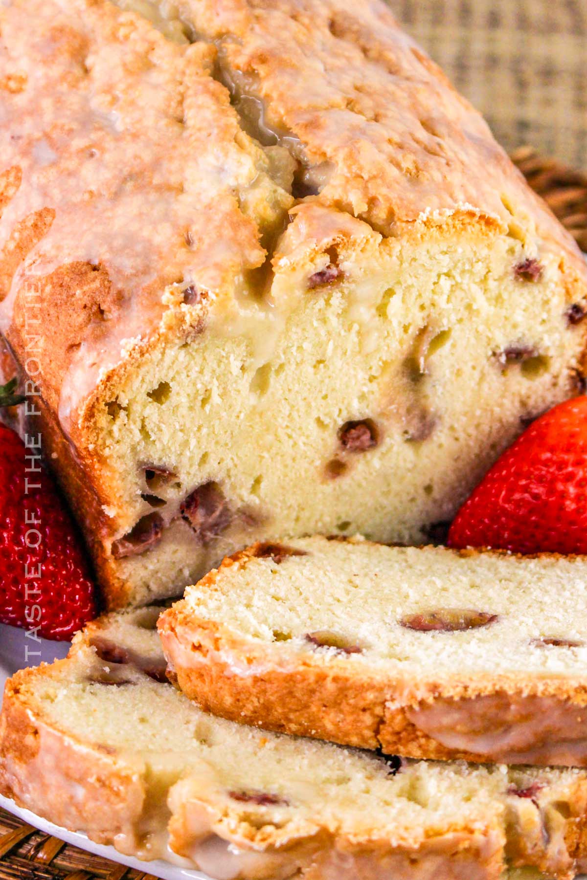 Strawberry Pound Cake