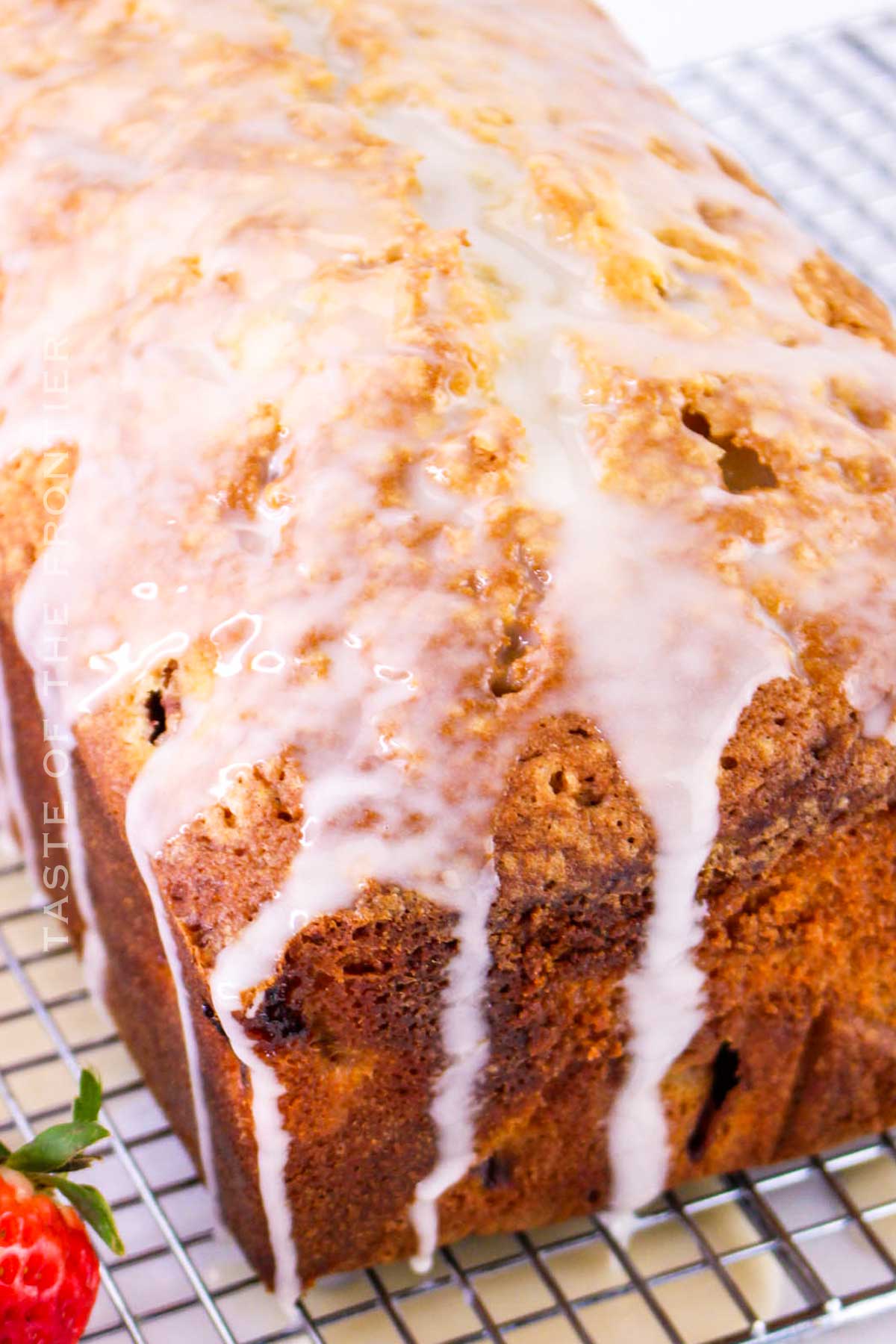 glazed loaf cake