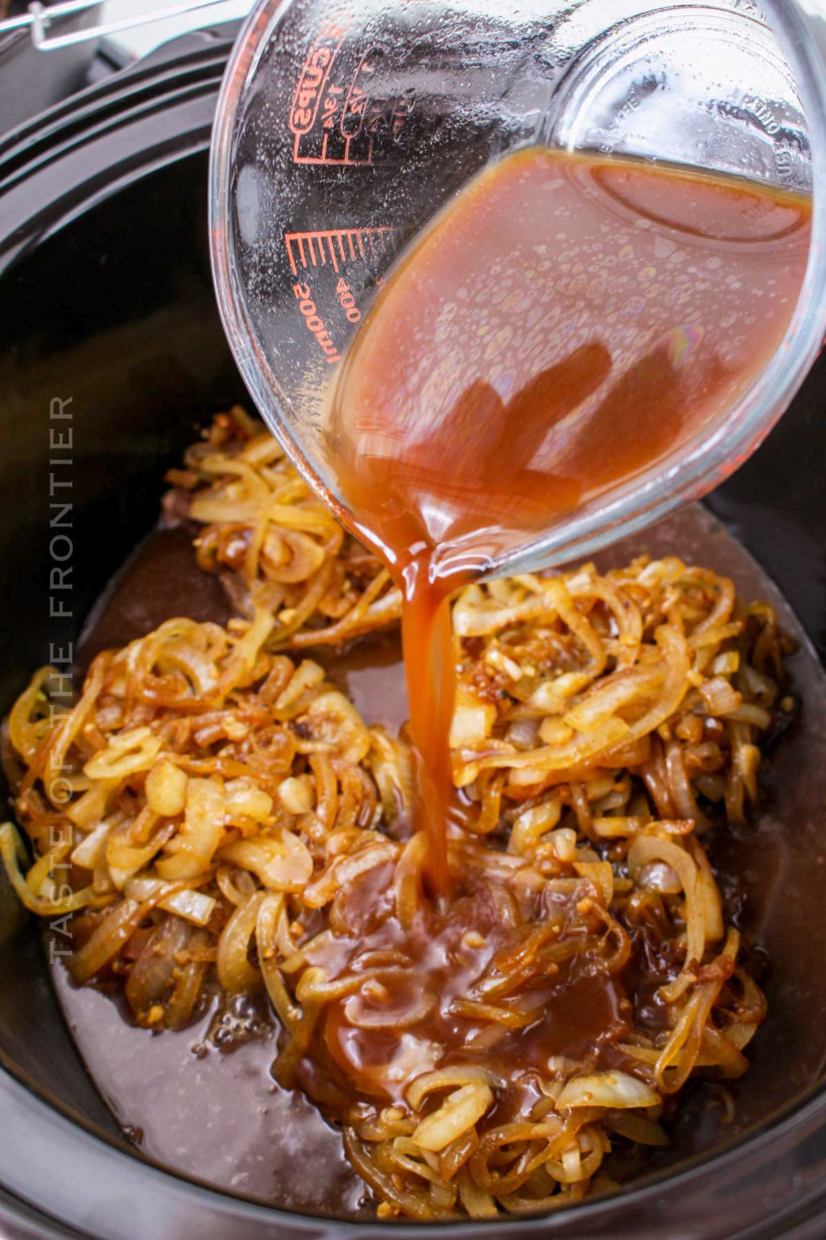 beef dinner in the slow cooker