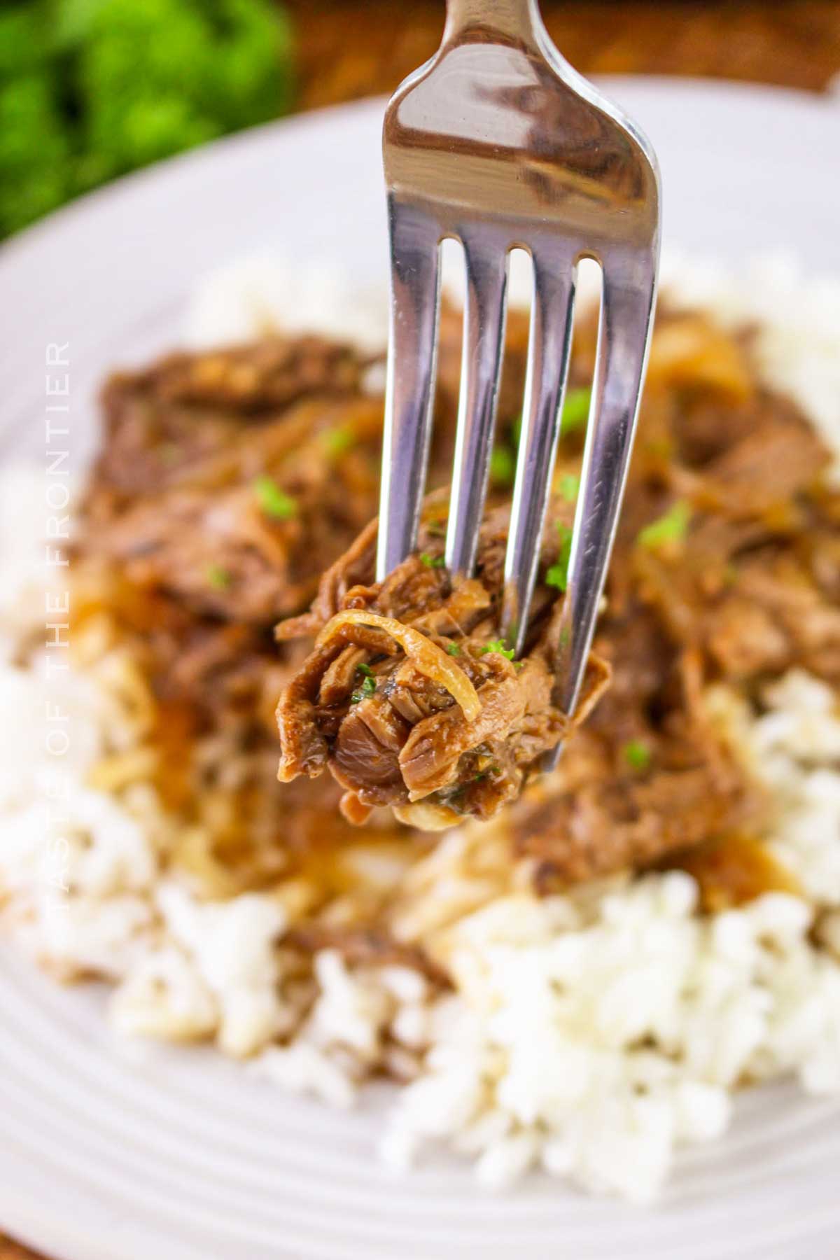 Braised Steak and Onions recipe