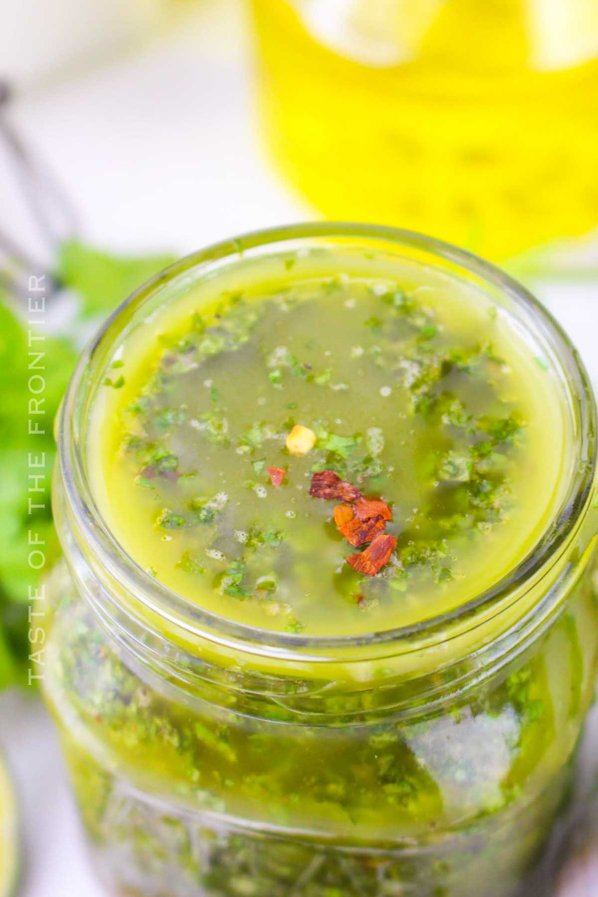 Cilantro Chimichurri Sauce recipe