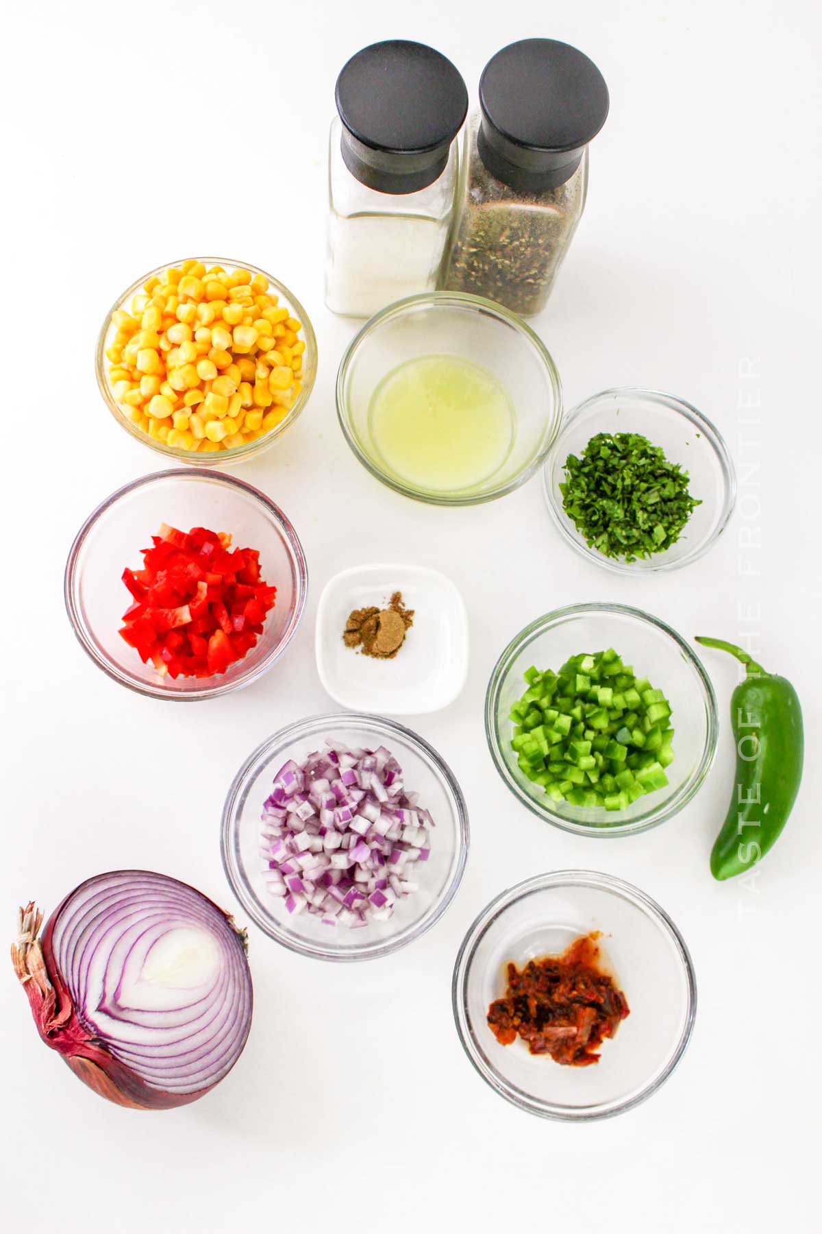 Corn Salsa Recipe from Chipotle ingredients