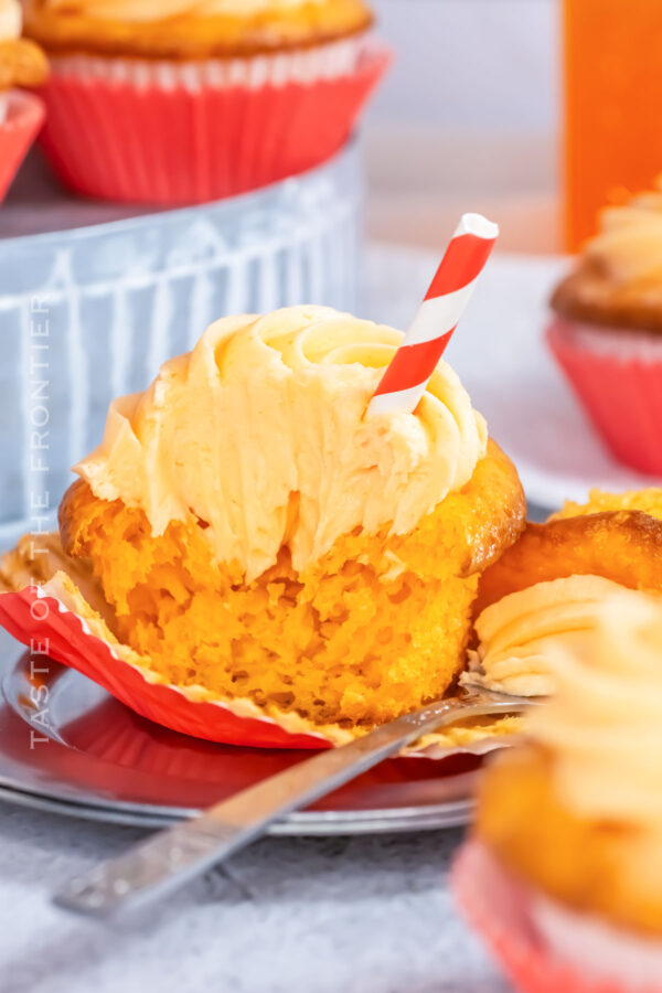 Orange Cupcakes