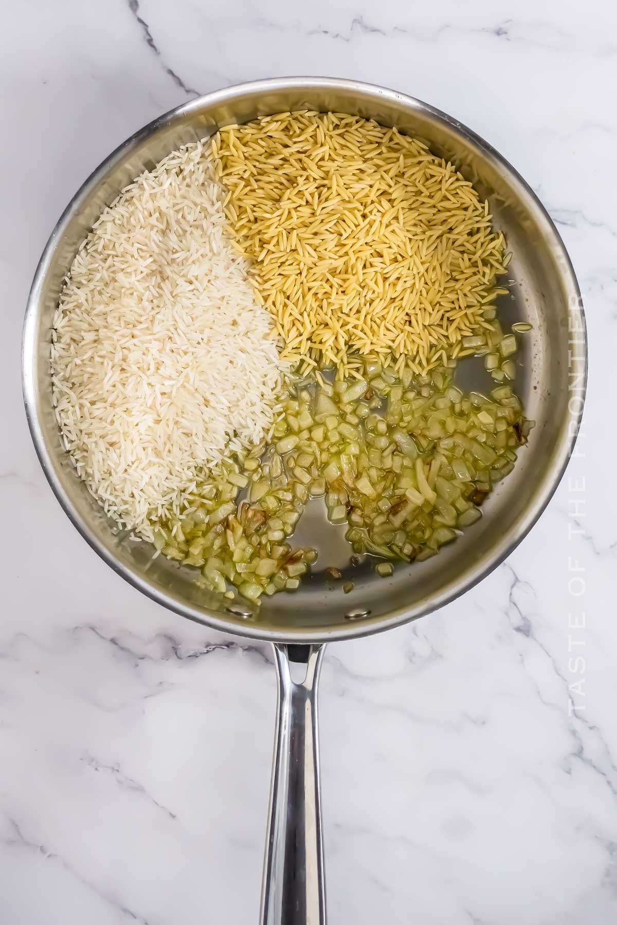 how to make Rice Pilaf with Orzo