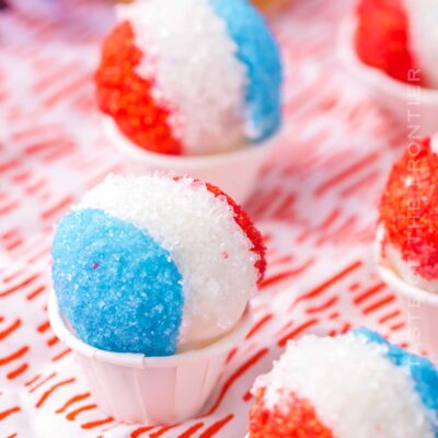 Snowcone Oreo Truffles