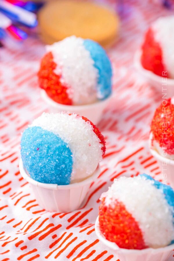 Snowcone Oreo Truffles