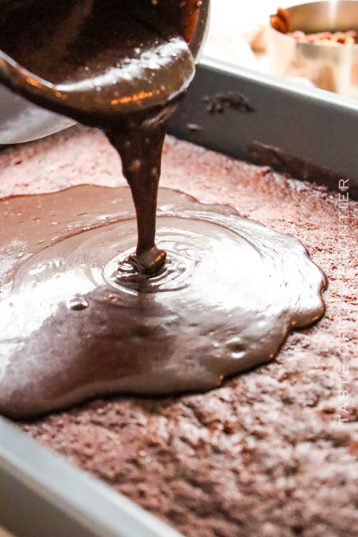 chocolate frosting