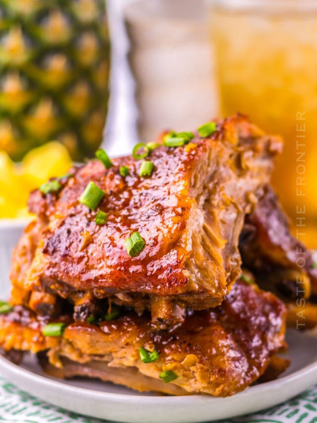 8-Hour Slow Cooker Hawaiian Ribs Recipe