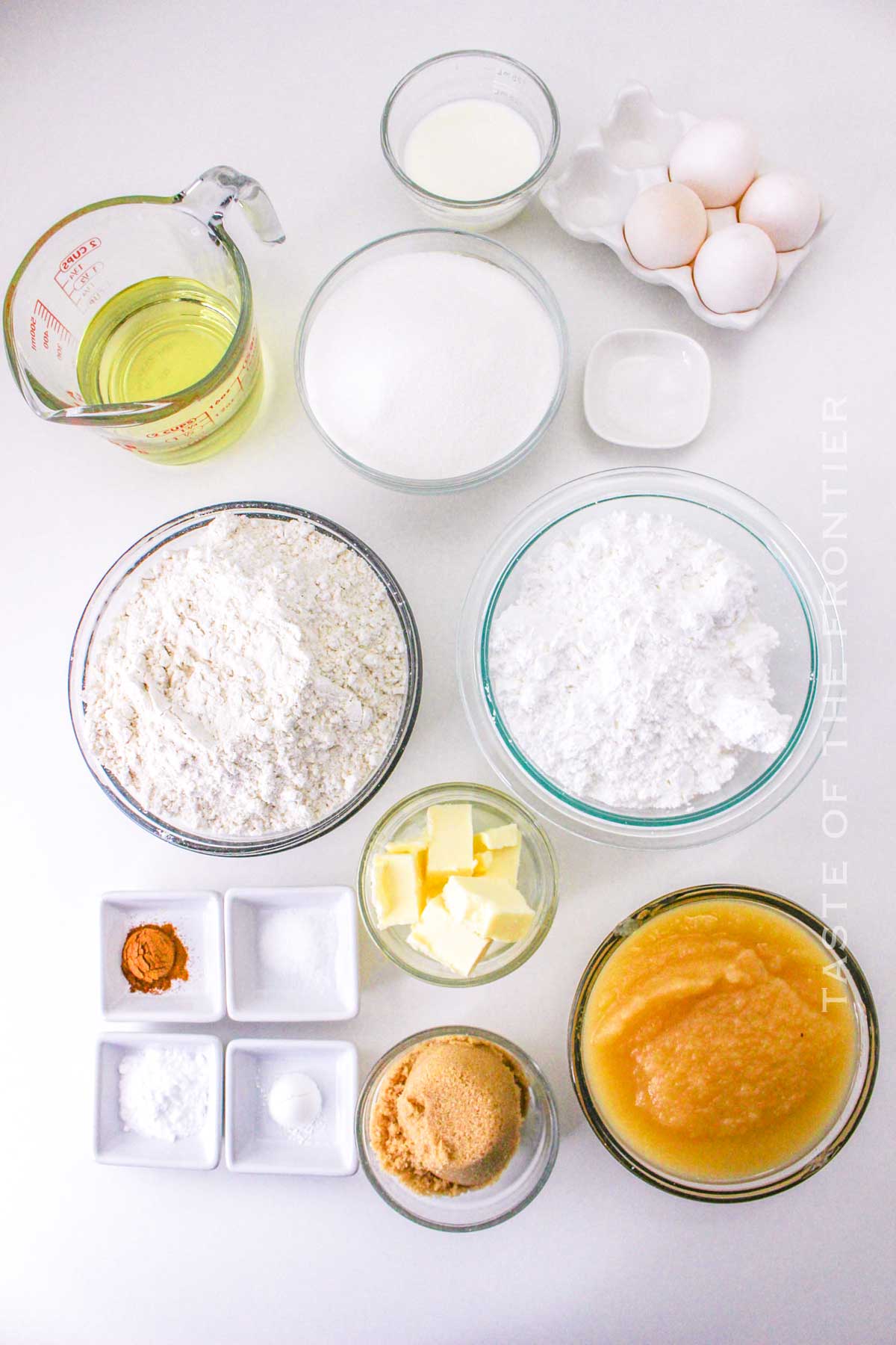 Applesauce Cake ingredients