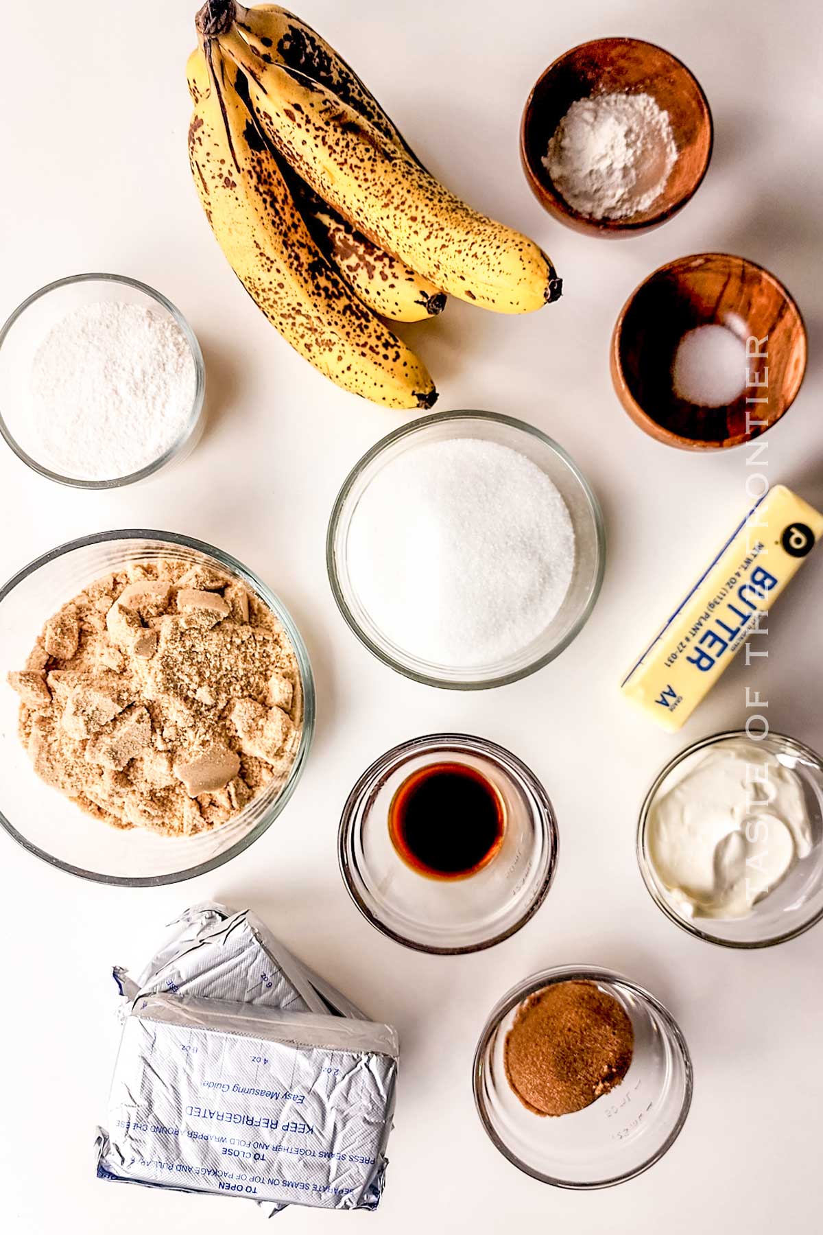 Banana Pudding Cheesecake ingredients