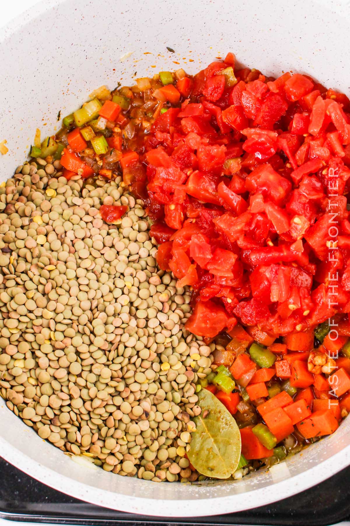 stovetop soup recipe with lentils