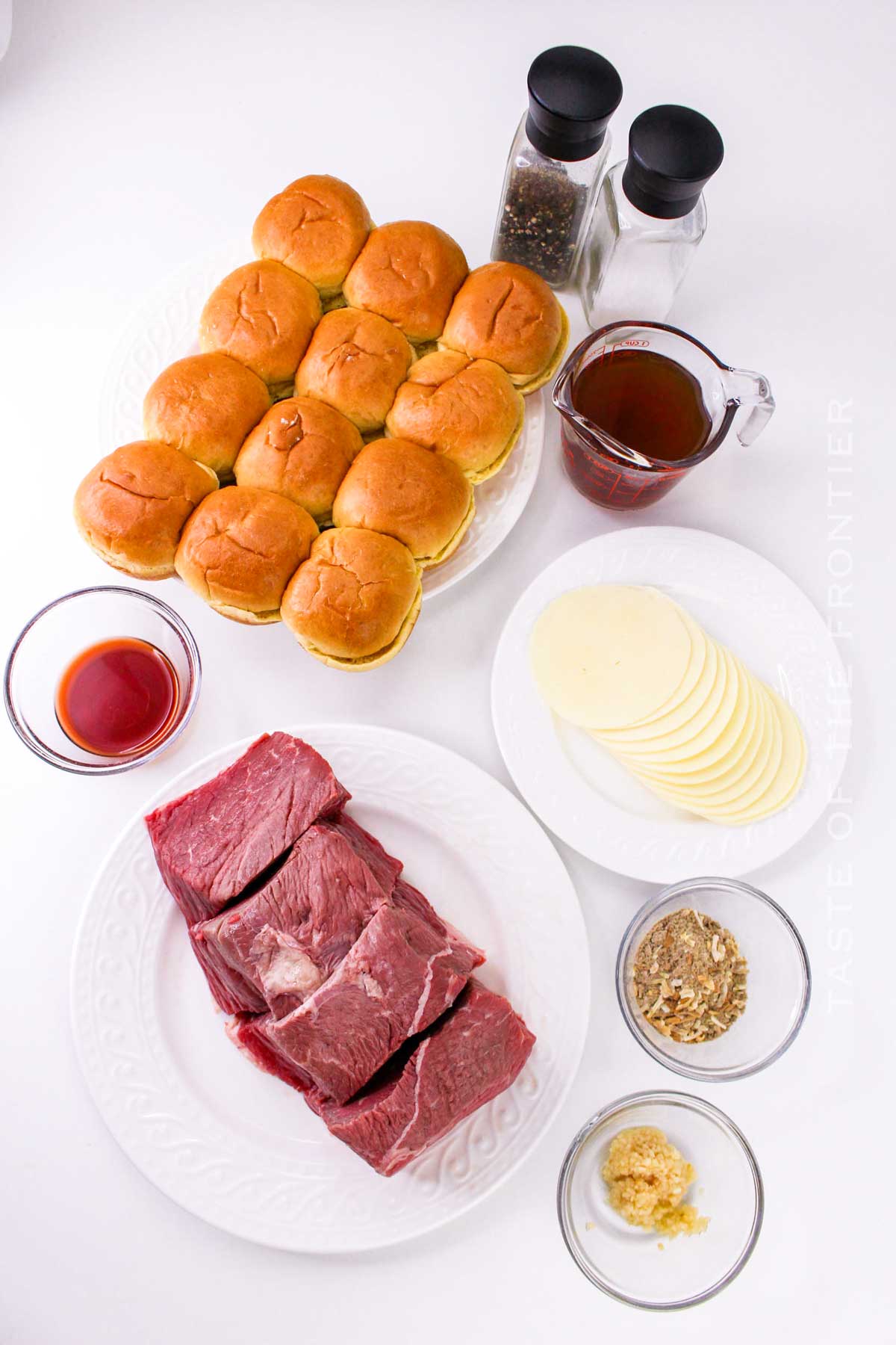 Beef Roast Slider ingredients