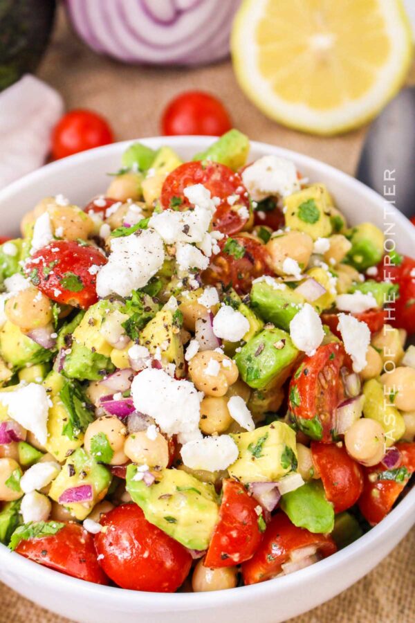 Chickpea Avocado Salad