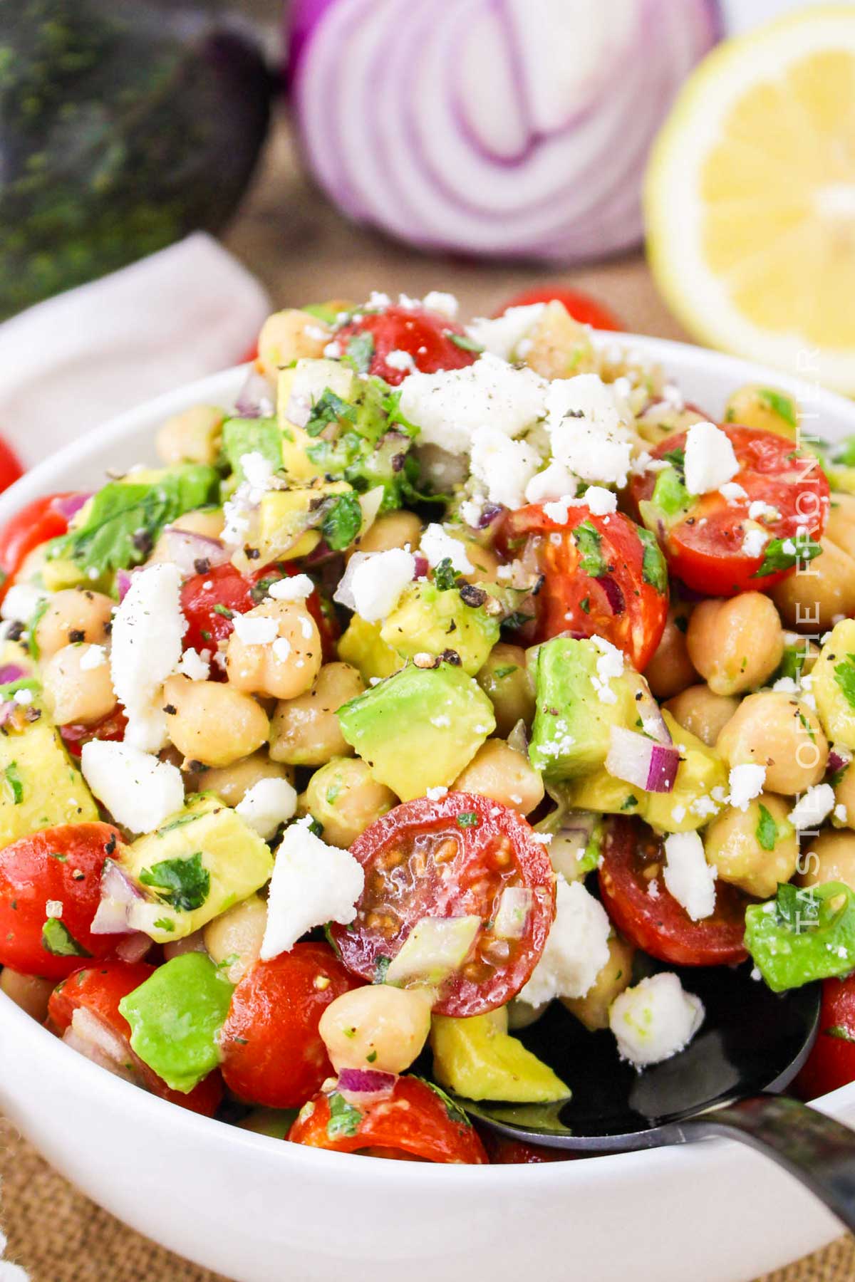 Chickpea Avocado Salad recipe