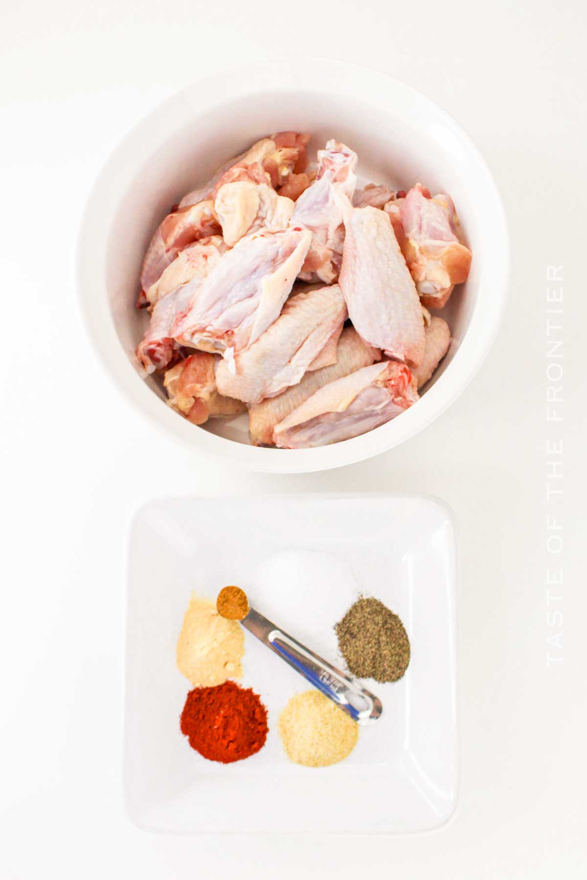 Convection Oven Chicken Wing ingredients