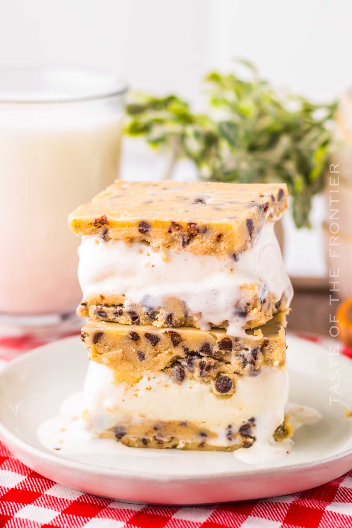 Cookie Dough Ice Cream Sandwiches recipe