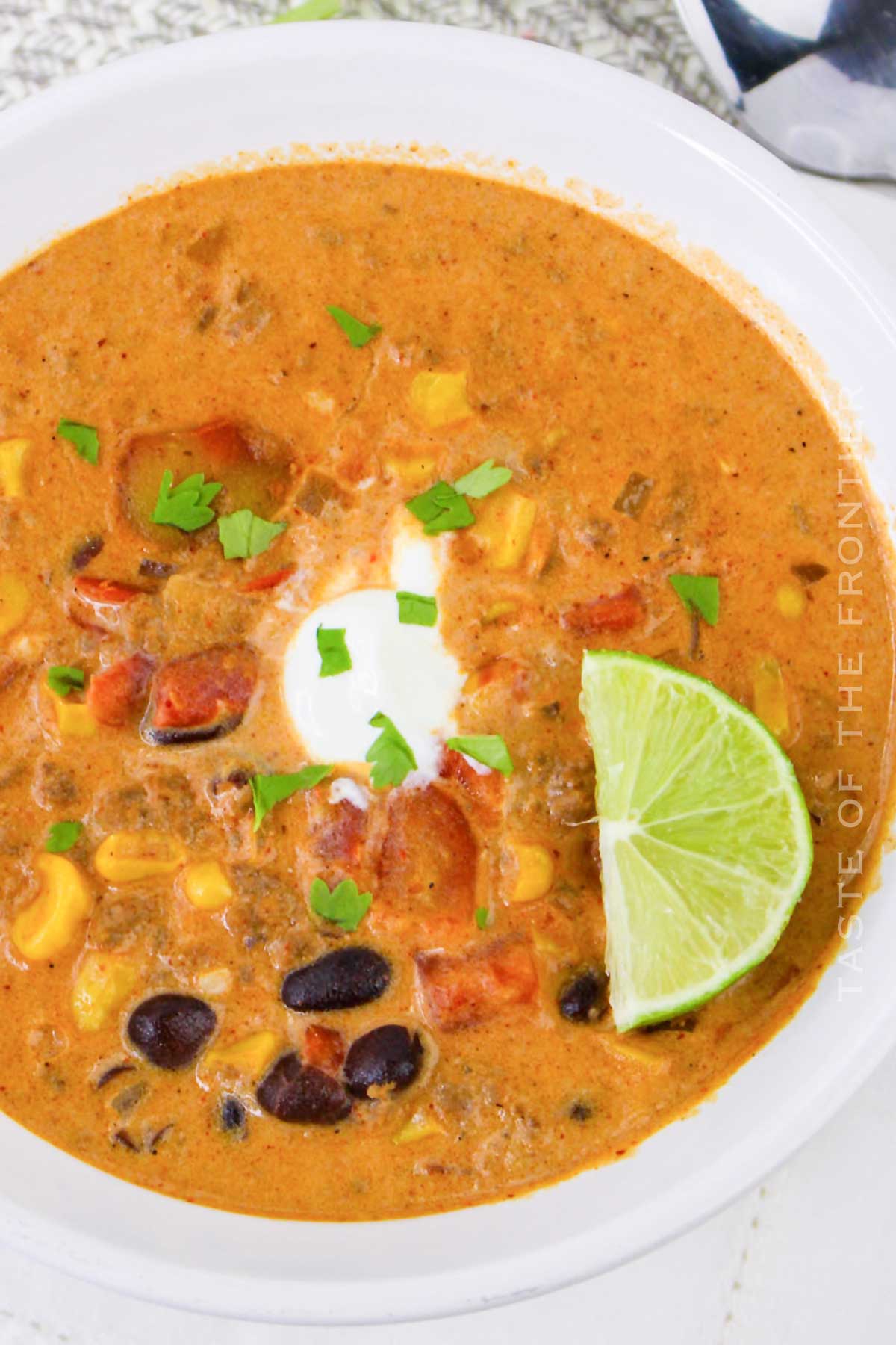 Creamy Taco Soup recipe