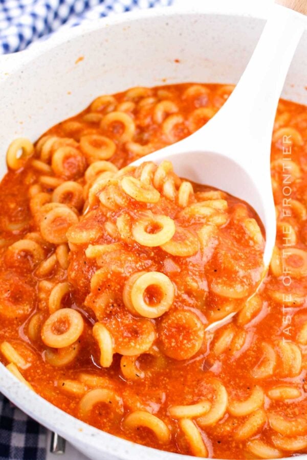 Homemade Spaghettios