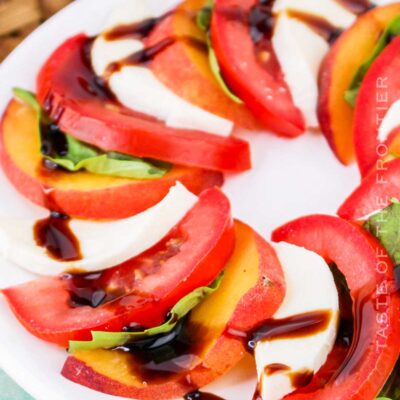 Peach Caprese Salad