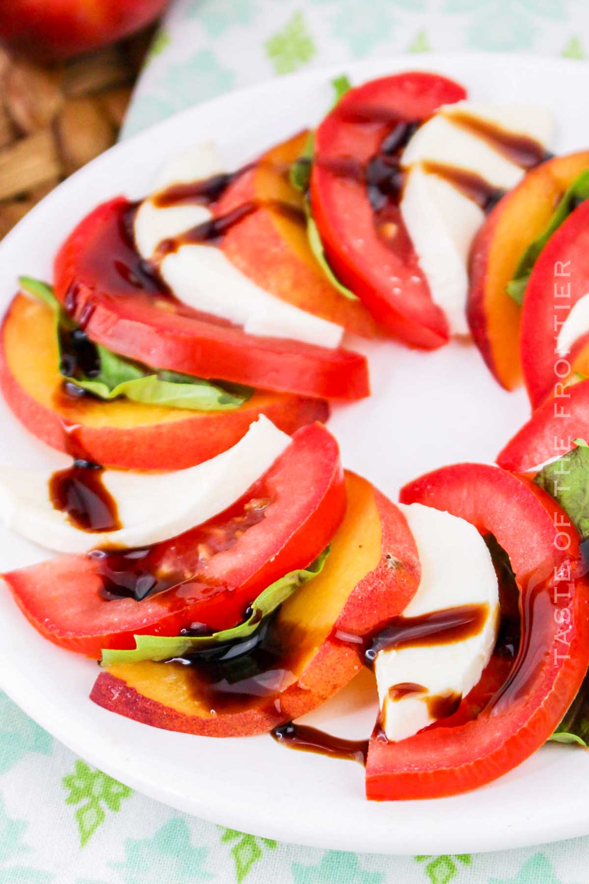 Peach Caprese Salad