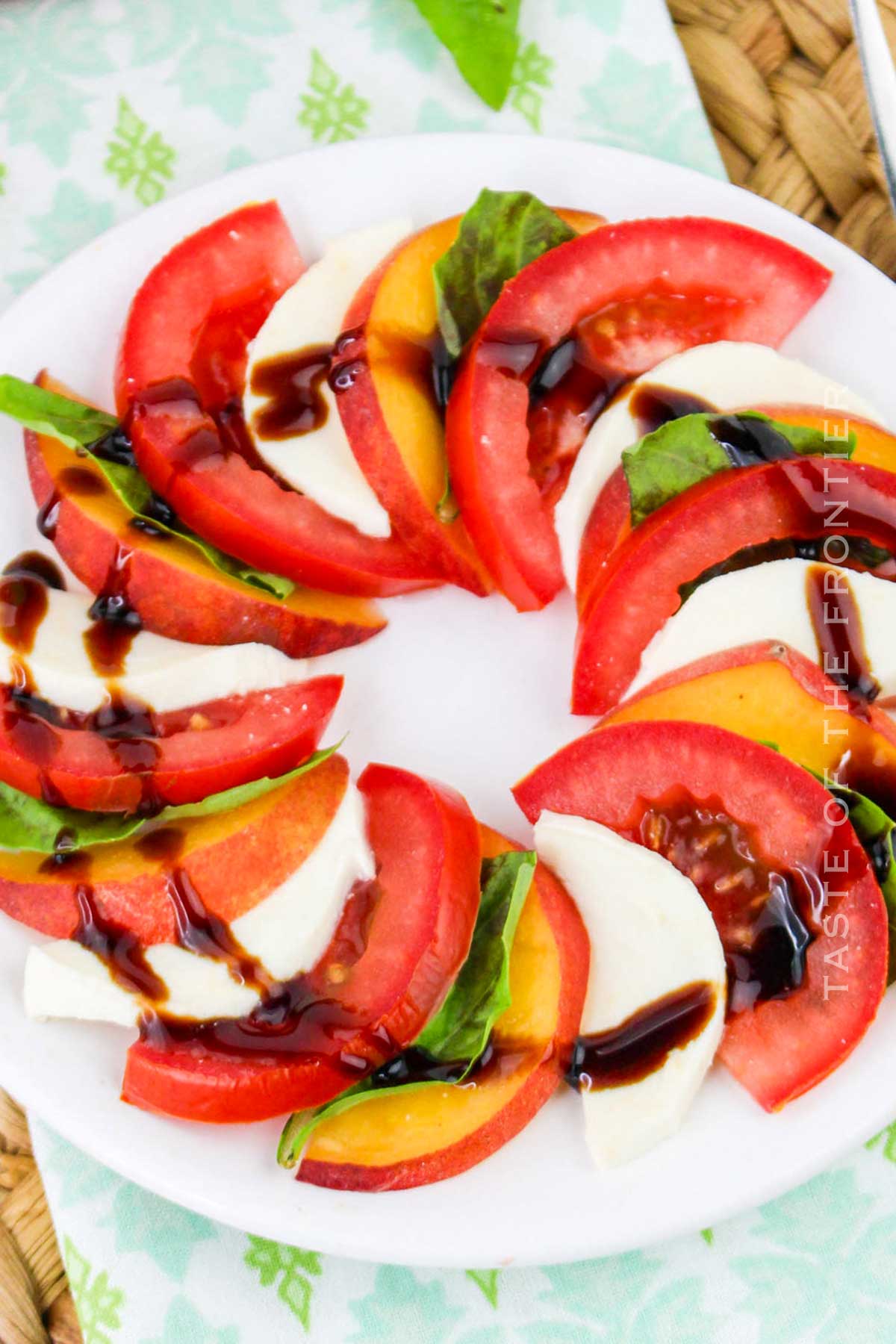 Peach Caprese Salad recipe