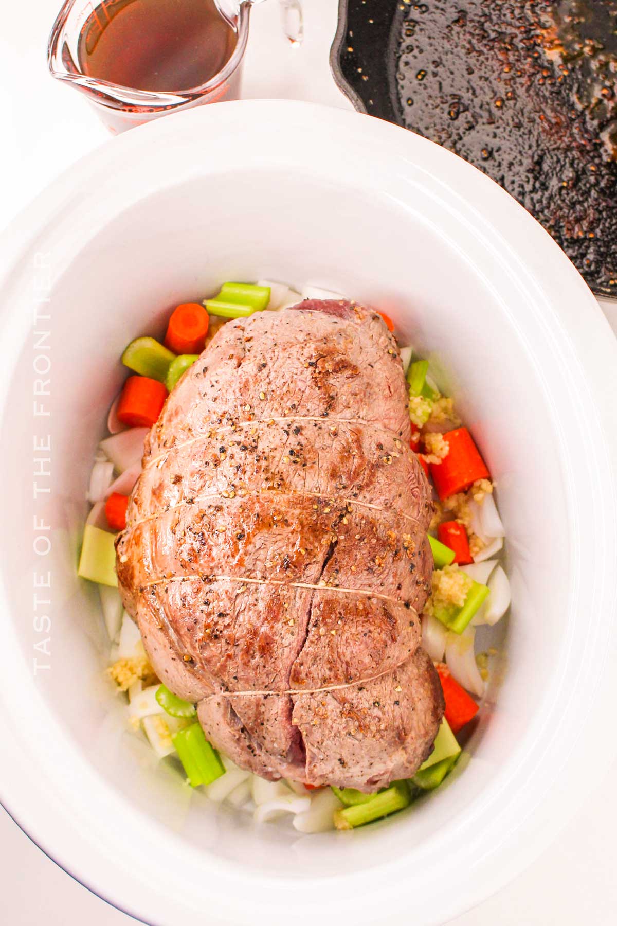 how to make Slow Cooker Beef Sirloin Tip Roast